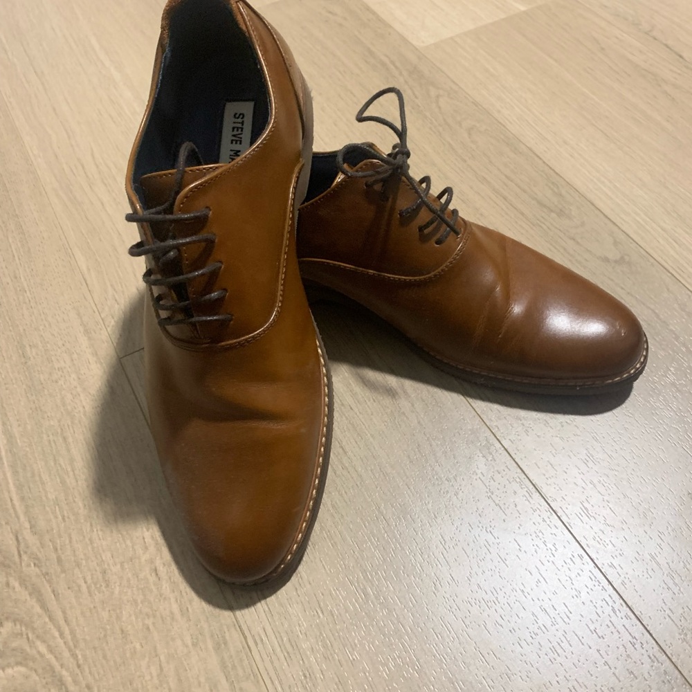 🔥Mens brown Steve Madden Brown dress shoes💯